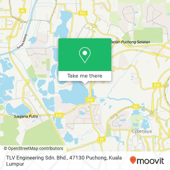 TLV Engineering Sdn. Bhd., 47130 Puchong map