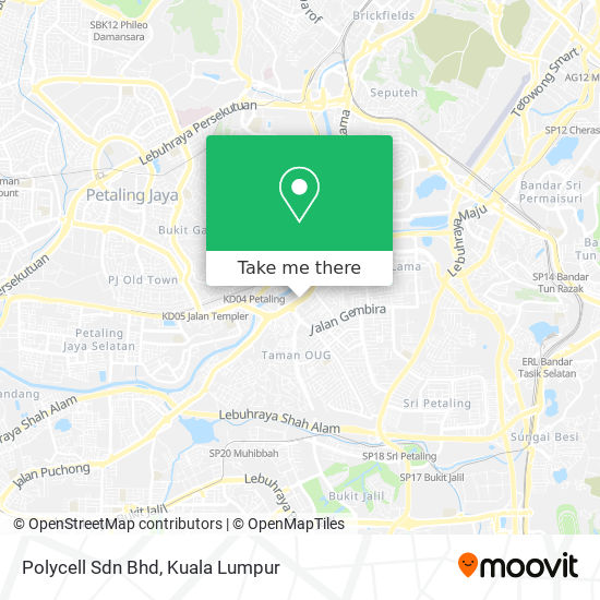 Polycell Sdn Bhd map