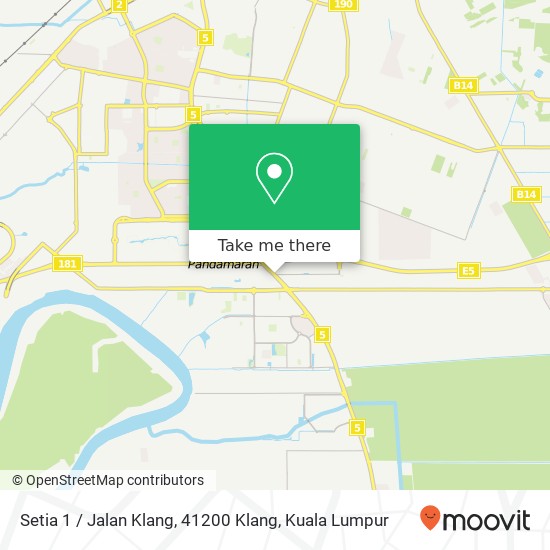 Setia 1 / Jalan Klang, 41200 Klang map