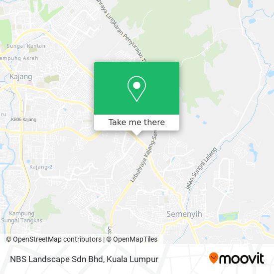 NBS Landscape Sdn Bhd map