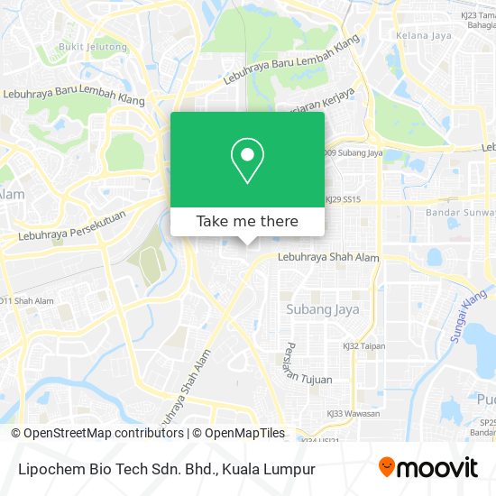 Lipochem Bio Tech Sdn. Bhd. map