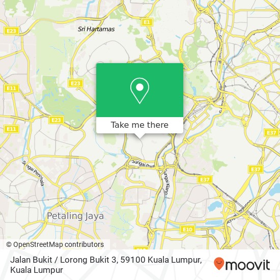 Jalan Bukit / Lorong Bukit 3, 59100 Kuala Lumpur map