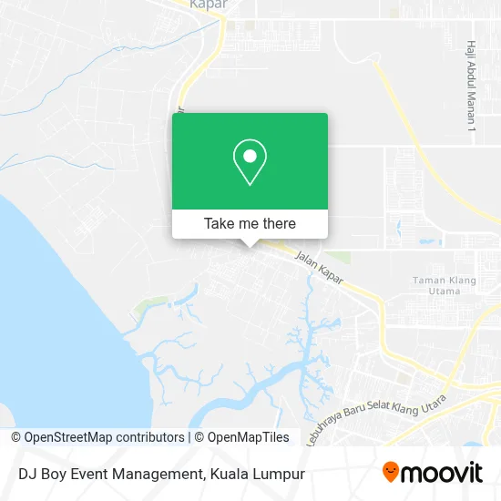 DJ Boy Event Management map