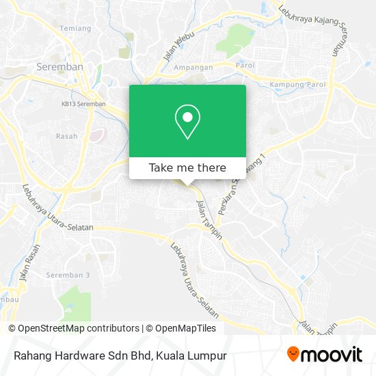Rahang Hardware Sdn Bhd map