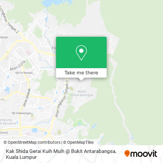 Kak Shida Gerai Kuih Muih @ Bukit Antarabangsa map