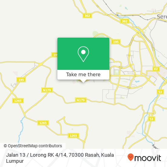 Jalan 13 / Lorong RK 4 / 14, 70300 Rasah map