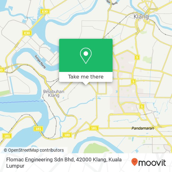 Peta Flomac Engineering Sdn Bhd, 42000 Klang