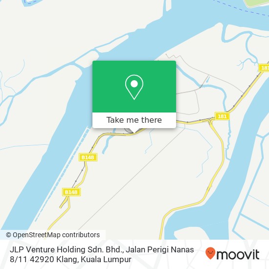 JLP Venture Holding Sdn. Bhd., Jalan Perigi Nanas 8 / 11 42920 Klang map