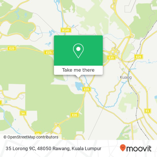 35 Lorong 9C, 48050 Rawang map