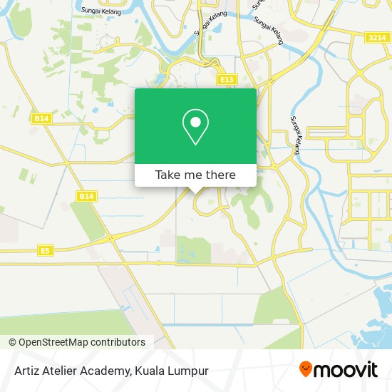 Artiz Atelier Academy map