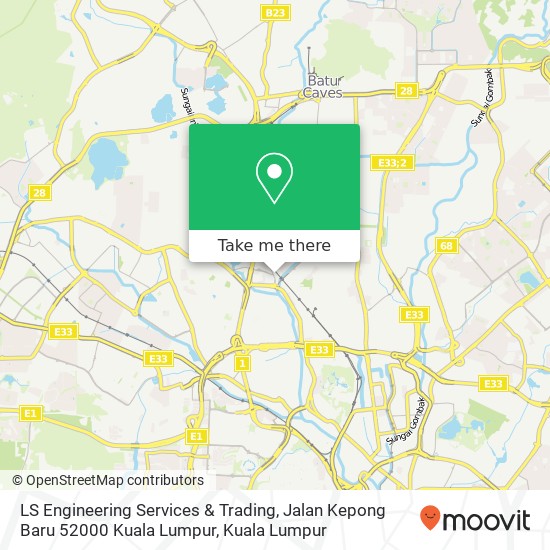 LS Engineering Services & Trading, Jalan Kepong Baru 52000 Kuala Lumpur map