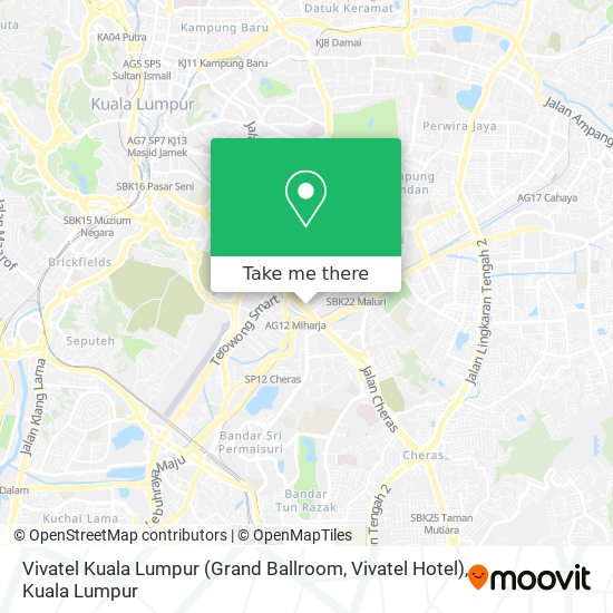 Vivatel Kuala Lumpur (Grand Ballroom, Vivatel Hotel) map