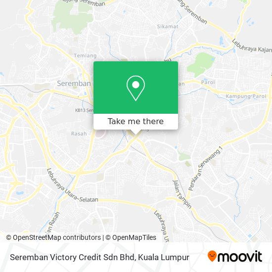 Peta Seremban Victory Credit Sdn Bhd