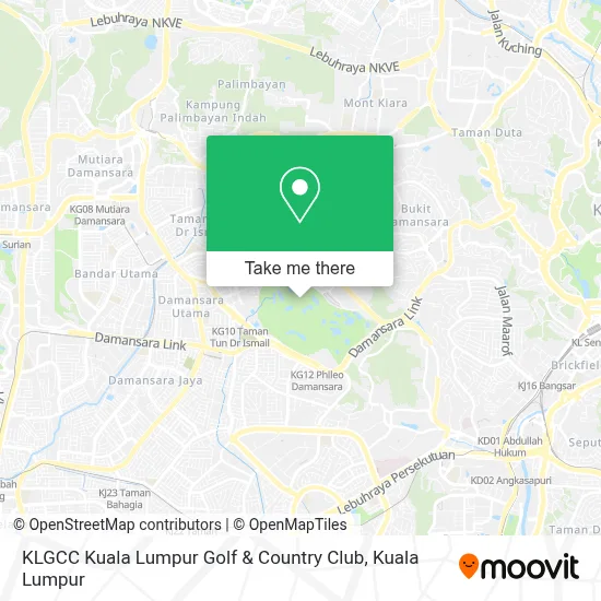 How to Get to KLGCC Kuala Lumpur Golf & Country Club by Bus or MRT & LRT?
