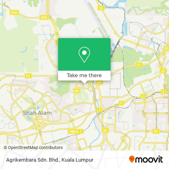 Agrikembara Sdn. Bhd. map