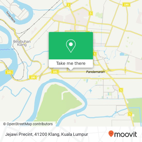 Jejawi Precint, 41200 Klang map