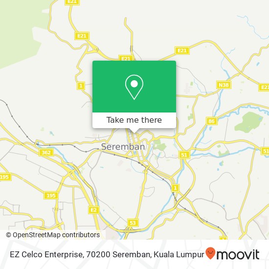 EZ Celco Enterprise, 70200 Seremban map