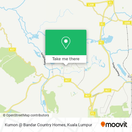 Peta Kumon @ Bandar Country Homes
