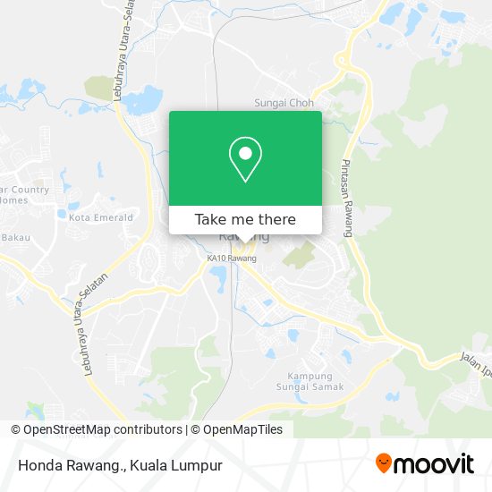 Honda Rawang. map