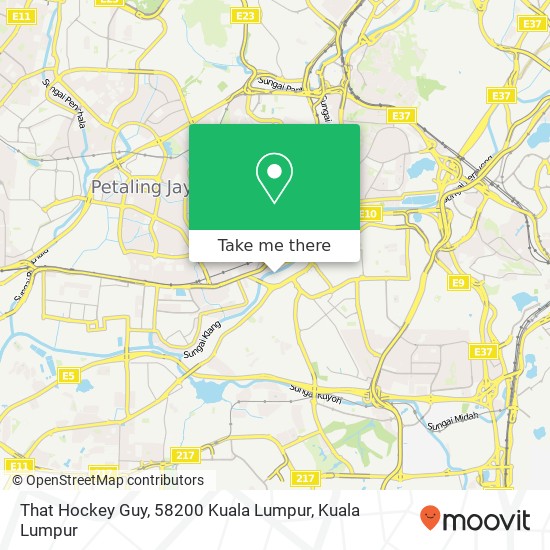 That Hockey Guy, 58200 Kuala Lumpur map