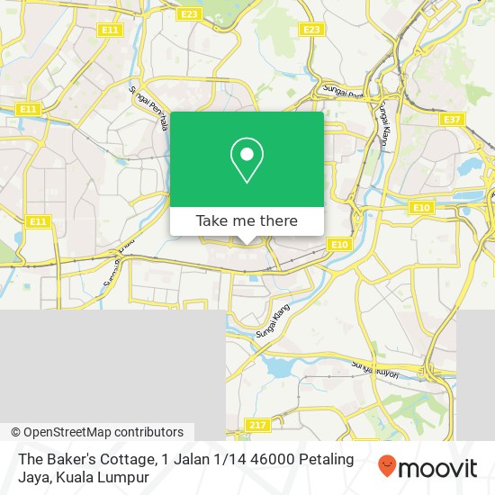 The Baker's Cottage, 1 Jalan 1 / 14 46000 Petaling Jaya map