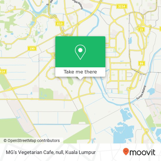 MG's Vegetarian Cafe, null map