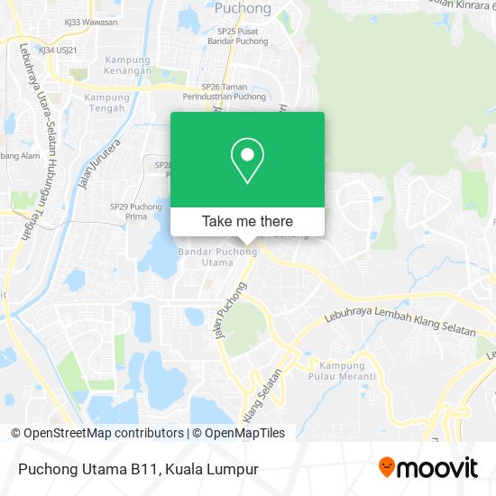Peta Puchong Utama B11