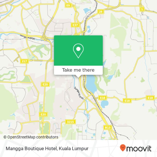 Mangga Boutique Hotel map