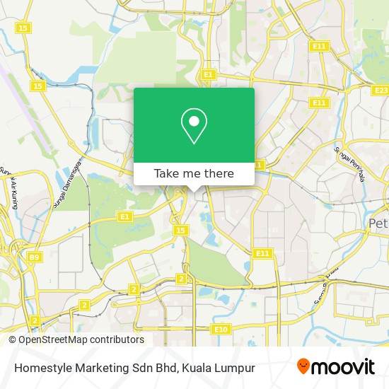 Homestyle Marketing Sdn Bhd map