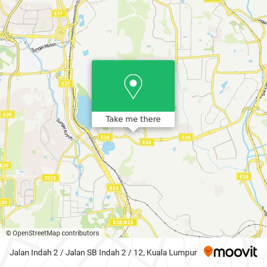 Jalan Indah 2 / Jalan SB Indah 2 / 12 map