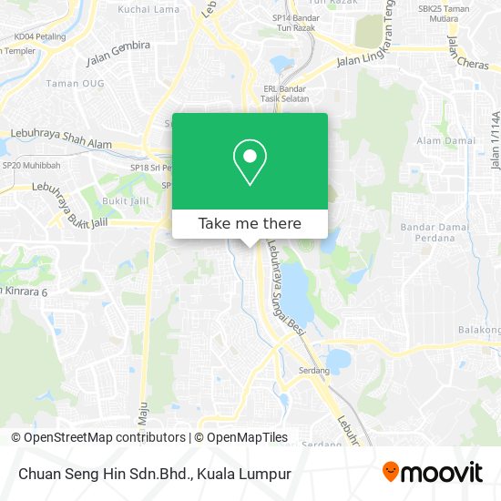Chuan Seng Hin Sdn.Bhd. map