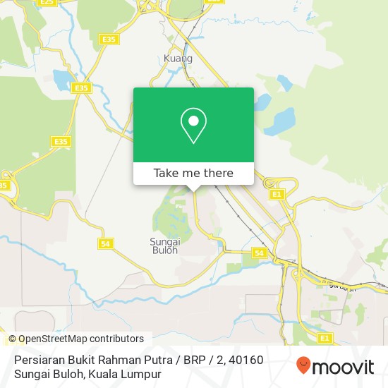 Persiaran Bukit Rahman Putra / BRP / 2, 40160 Sungai Buloh map