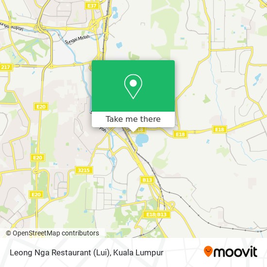 Leong Nga Restaurant (Lui) map