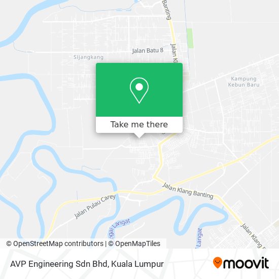 Peta AVP Engineering Sdn Bhd