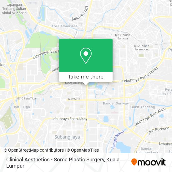 Clinical Aesthetics - Soma Plastic Surgery map