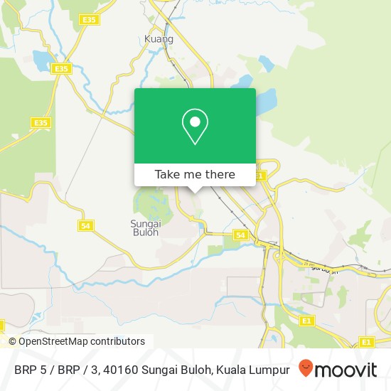 BRP 5 / BRP / 3, 40160 Sungai Buloh map