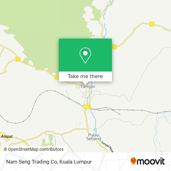 Nam Seng Trading Co map