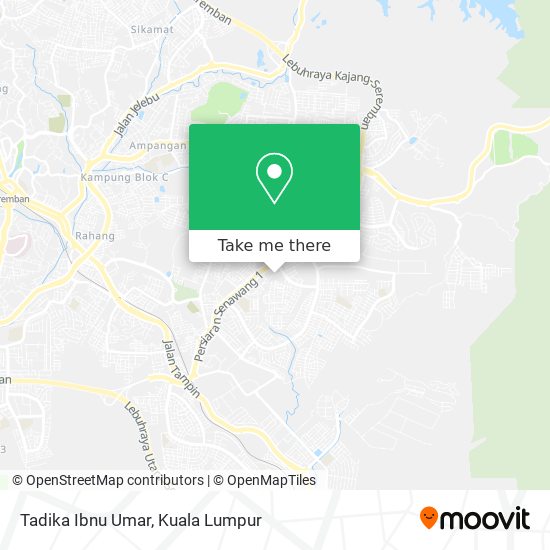 Tadika Ibnu Umar map