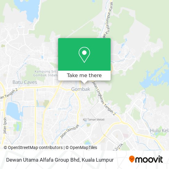 Dewan Utama Alfafa Group Bhd map