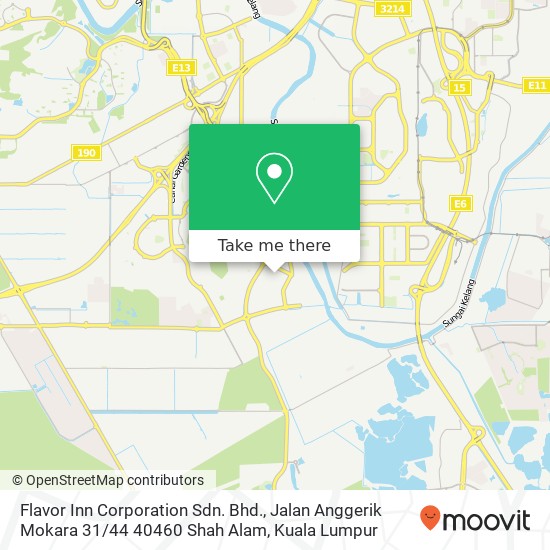 Flavor Inn Corporation Sdn. Bhd., Jalan Anggerik Mokara 31 / 44 40460 Shah Alam map