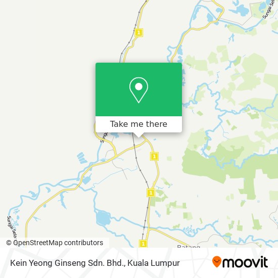 Kein Yeong Ginseng Sdn. Bhd. map