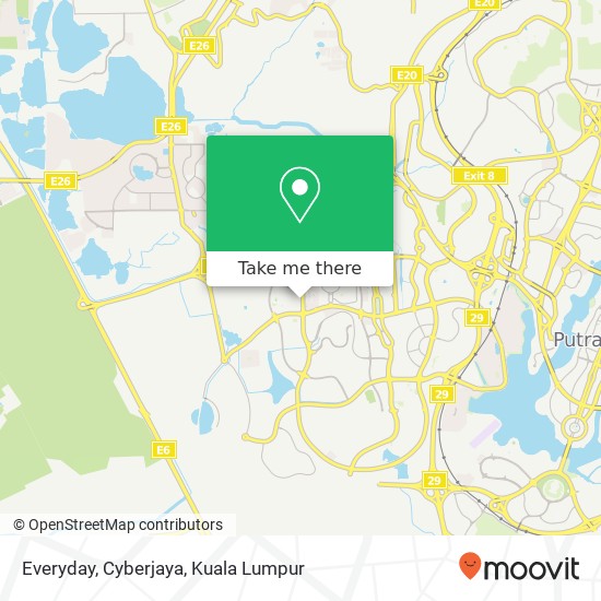Peta Everyday, Cyberjaya