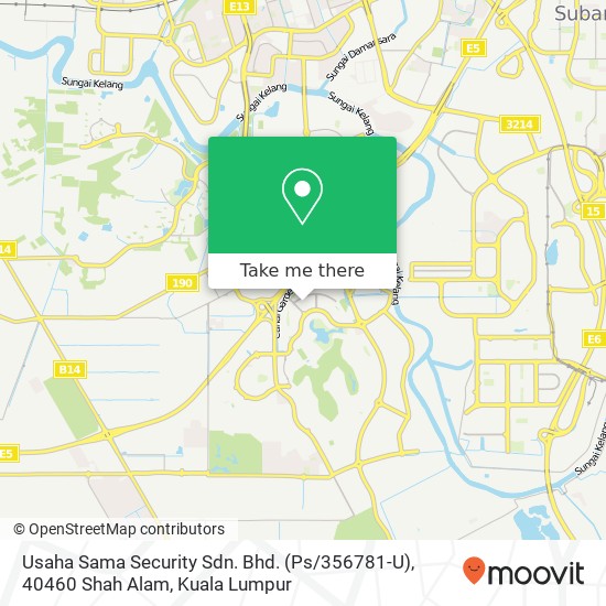 Usaha Sama Security Sdn. Bhd. (Ps / 356781-U), 40460 Shah Alam map