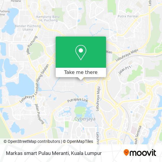Peta Markas smart Pulau Meranti