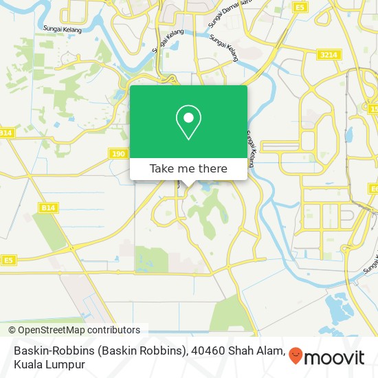 Baskin-Robbins (Baskin Robbins), 40460 Shah Alam map