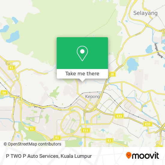 P TWO P Auto Services map