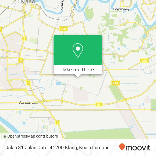 Jalan 31 Jalan Dato, 41200 Klang map