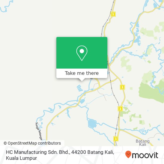 HC Manufacturing Sdn. Bhd., 44200 Batang Kali map