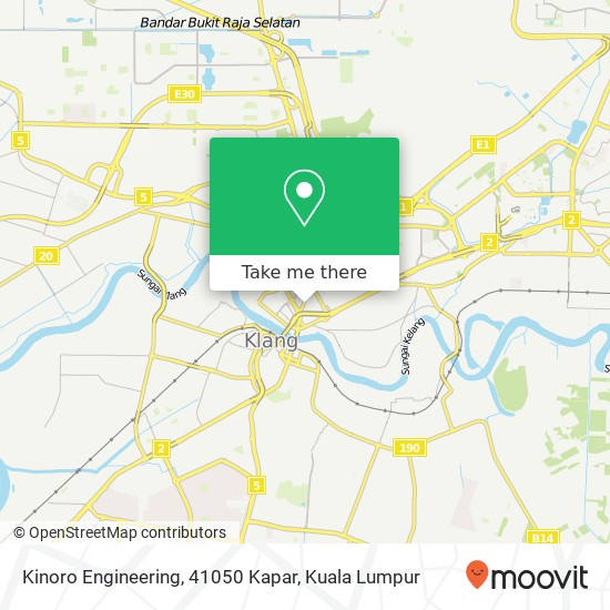 Kinoro Engineering, 41050 Kapar map