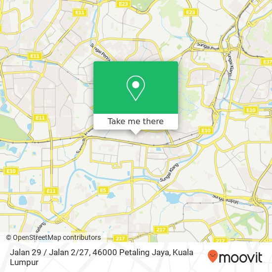 Jalan 29 / Jalan 2 / 27, 46000 Petaling Jaya map